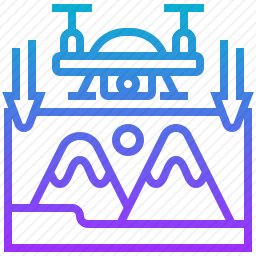 无人机摄像图标