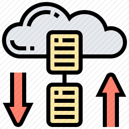 数据传输图标