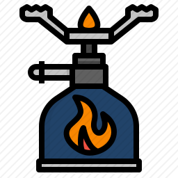 野营燃气炉图标