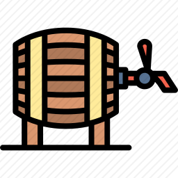 啤酒桶图标