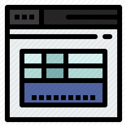 网页表格图标