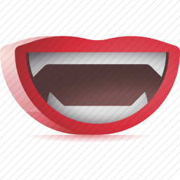 吸血鬼牙齿图标