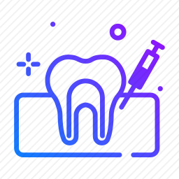 牙齿注射图标