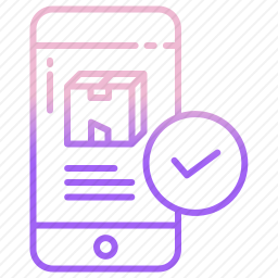 手机包裹信息图标