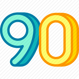 90图标