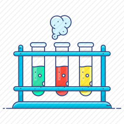 试管分析图标