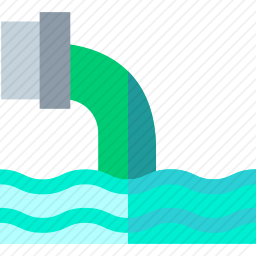 水污染图标