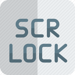 <em>SCR</em> <em>LOCK</em><em>键</em>图标