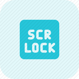 SCR LOCK键图标