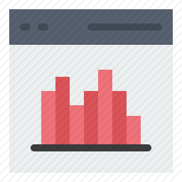 网页图表图标