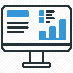 电脑图表图标