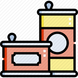 罐头食品图标