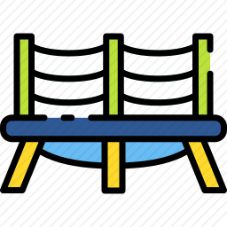 蹦床图标
