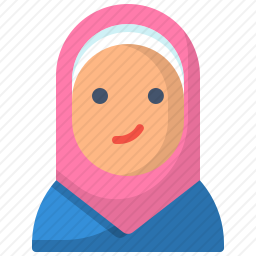 穆斯林女人图标