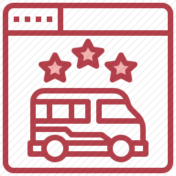 网页公共汽车图标