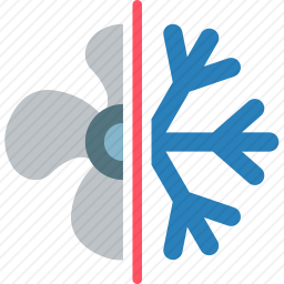 制冷风扇图标