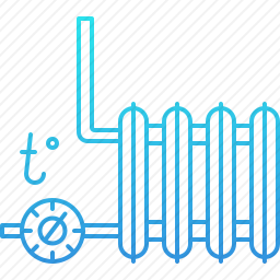 暖气片图标