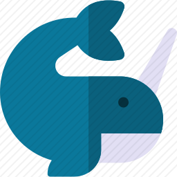 独角鲸图标