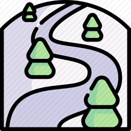 滑雪场图标
