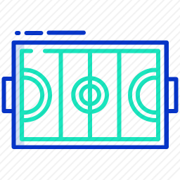 曲棍球场图标