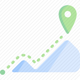 登山路线图标