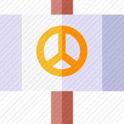 和平标志图标