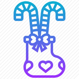 圣诞糖果图标