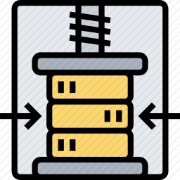 数据压缩图标