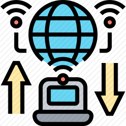 网络数据图标