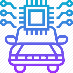 汽车芯片图标