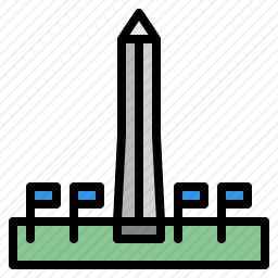 华盛顿纪念碑图标