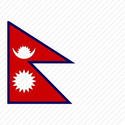 尼泊尔联邦<em>民主</em><em>共和国</em>国旗图标