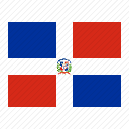 多米尼加共和国国旗图标