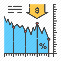经济图表图标