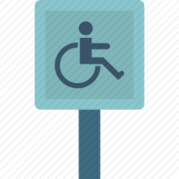 残疾标志图标