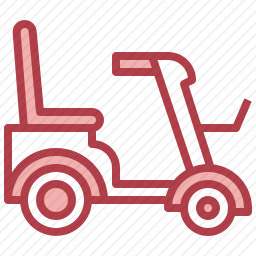 电动轮椅图标