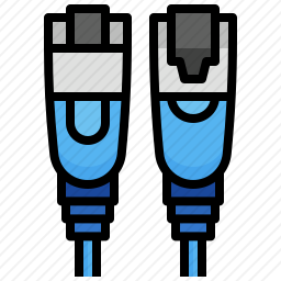 RJ45连接器图标