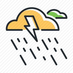 <em>暴雨</em>图标