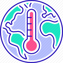 气候变化图标