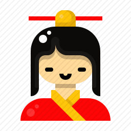 中国传统人物图标