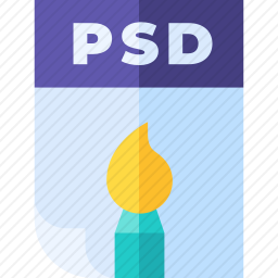 PSD图标