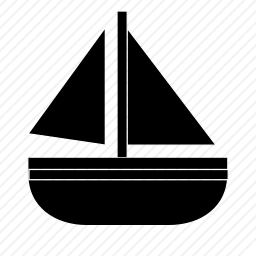  帆船图标