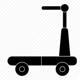  滑板车图标