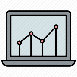 电脑图表图标