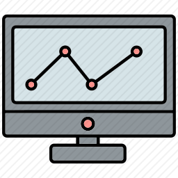 电脑图表图标