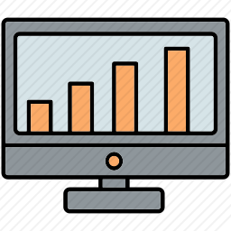 电脑图表图标