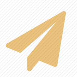  纸飞机图标