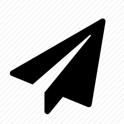  纸飞机图标
