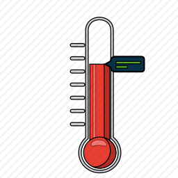  温度计图标
