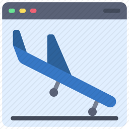 网页飞机图标